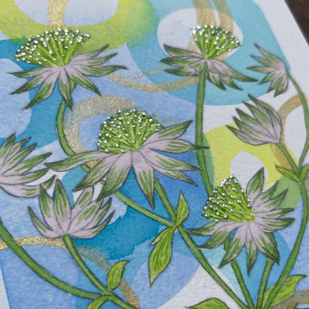 アート作品「Joy」背景の拡大画像