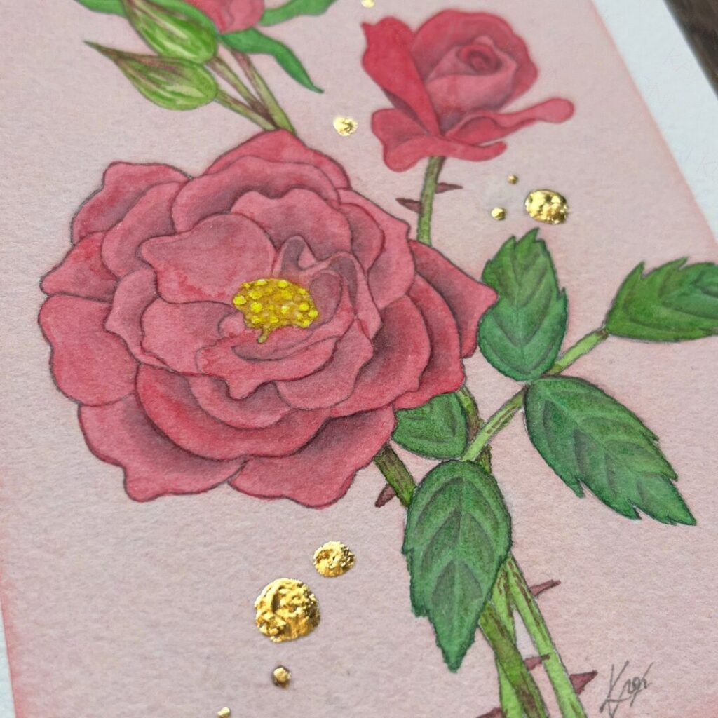 アート作品「Delicacy」背景の拡大画像